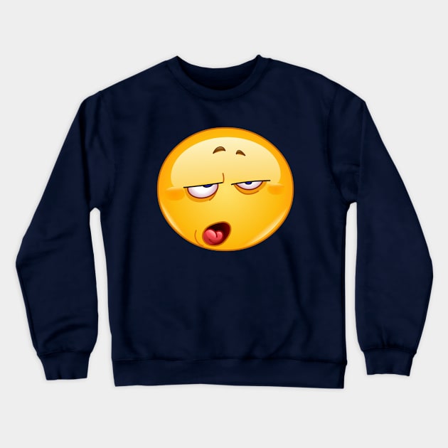 Contempt emoji Crewneck Sweatshirt by DigiToonsTreasures